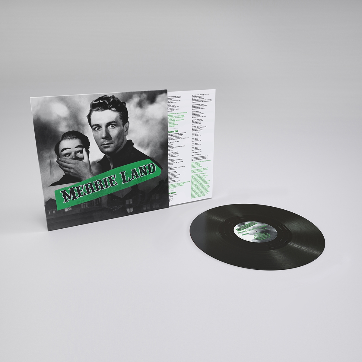 Merrie Land Black Vinyl | The Good The Bad And The Queen Official Store